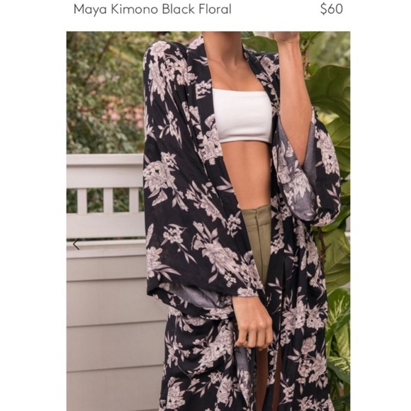 Spiritual Gangster Tops - Spiritual Gangster Maya Kimono